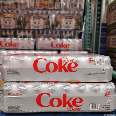 Image of Diet Coca-Cola® Cans 32-Pack - 32 x 355 Grams